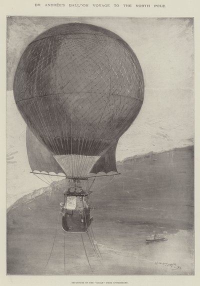 アンドリー博士の北極への気球航海 作： Henry Charles Seppings Wright